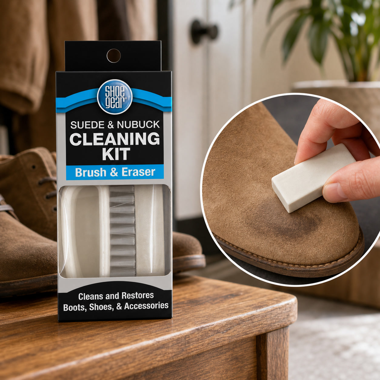Sneaker Care Suede - Kit per la Cura delle Scarpe