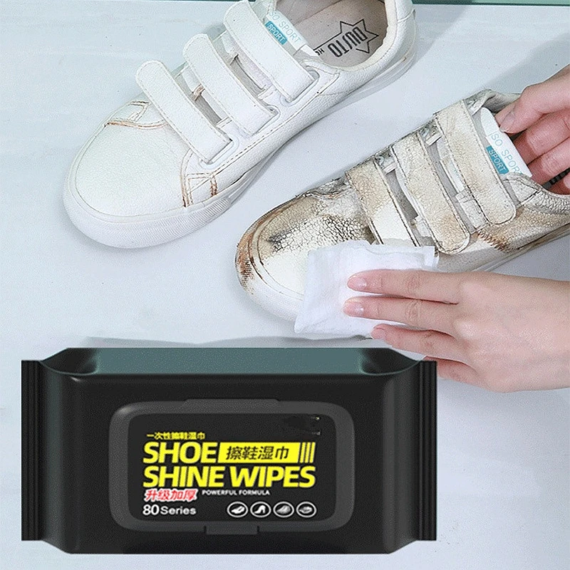 Sneaker Care Cleaner - Salviette detergenti portatili per scarpe da