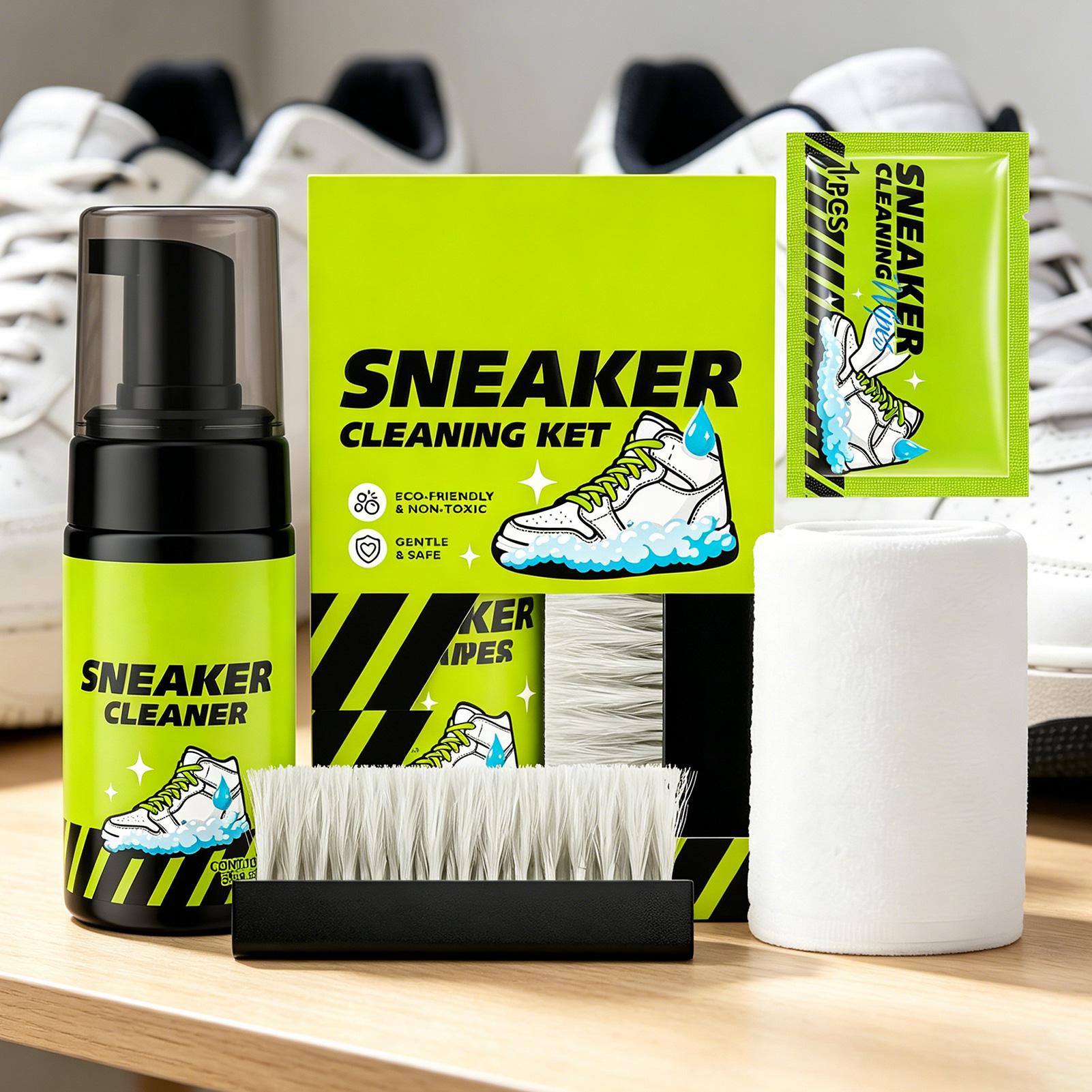 Detergente per Sneaker 4 Pezzi - Sneaker Care Cleaner recensione e prezzo