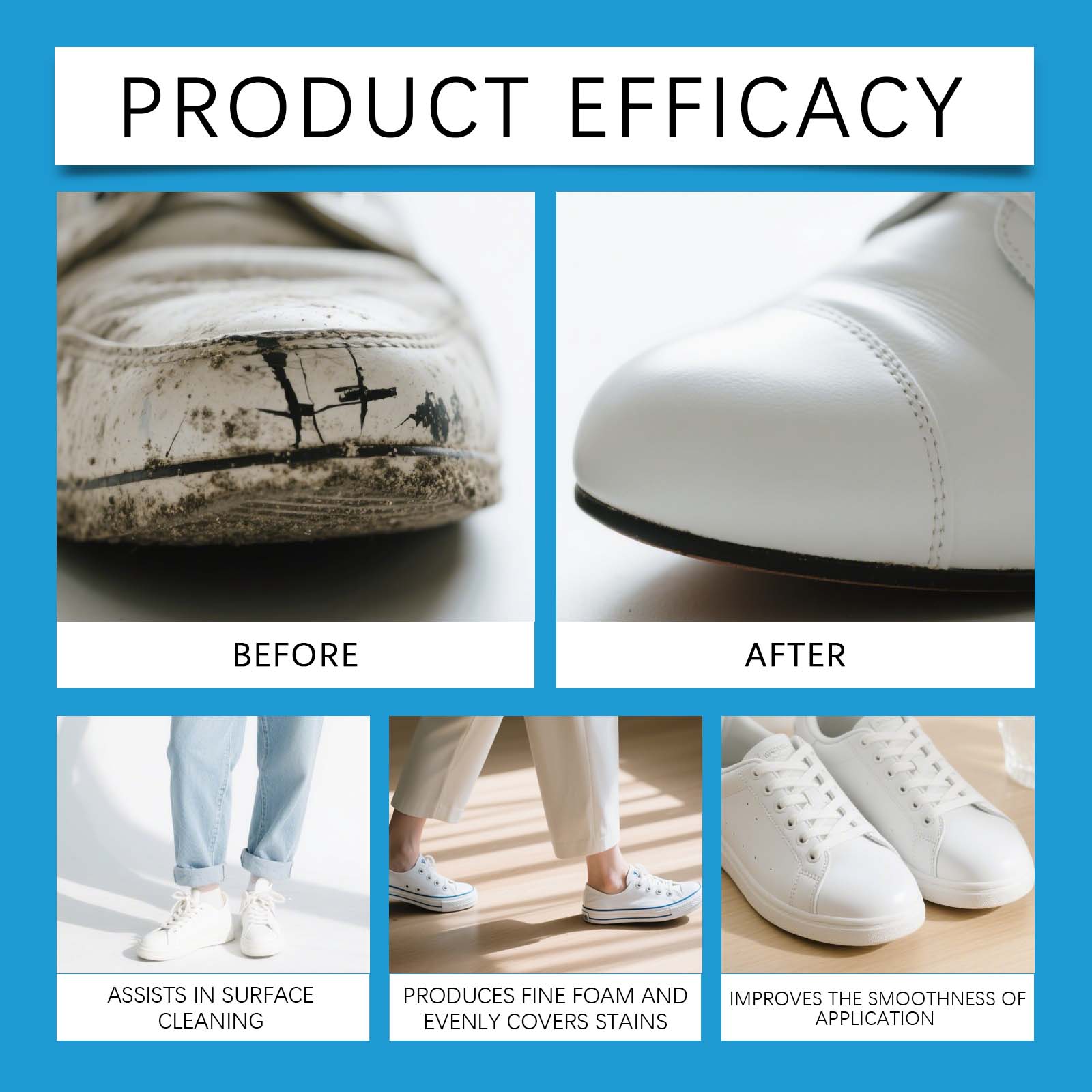 Crema Detergente per Scarpe Bi - Sneaker Care Cleaner recensione e prezzo